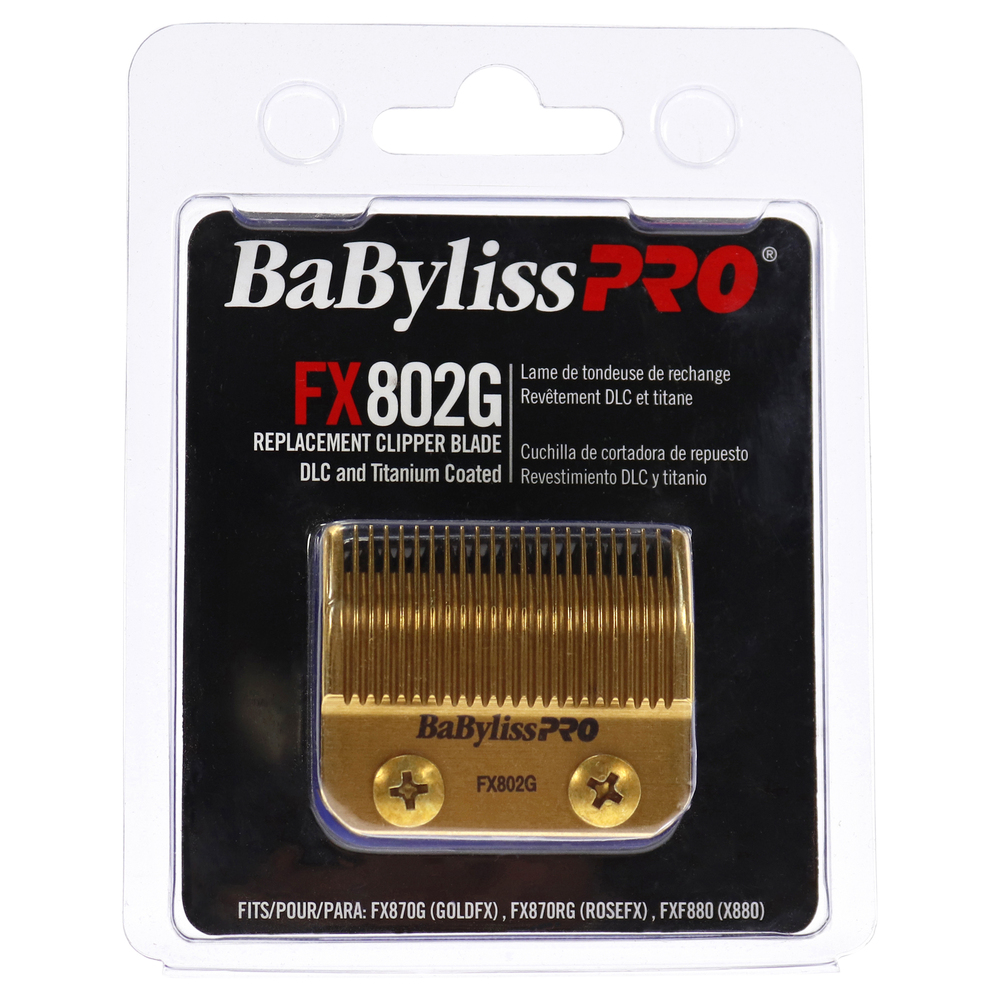 Replacement Clipper Blade DLC and Titanium Coated - FX802G by BaBylissPRO 1 Pc